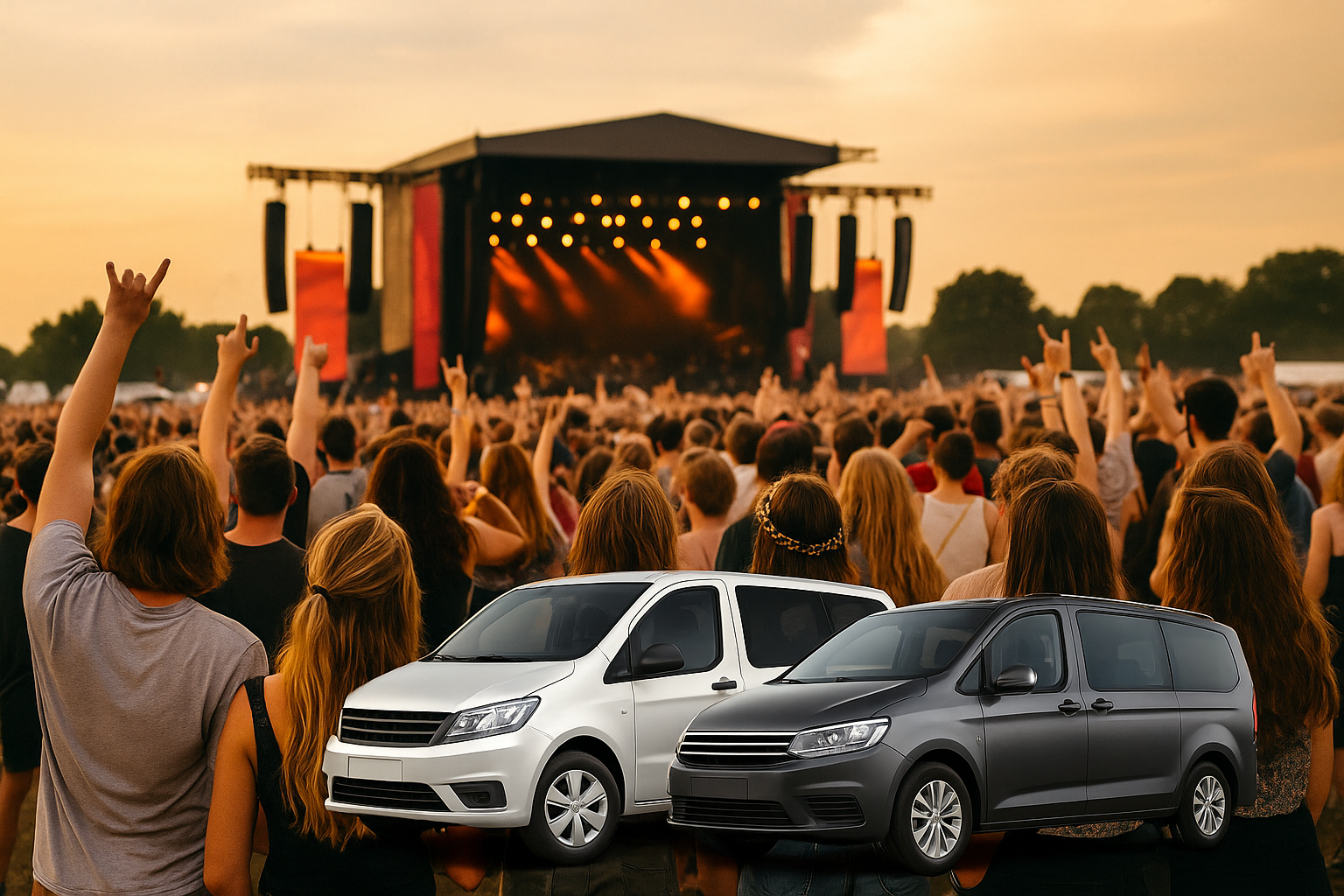 Reading Festival 2025 — Rock Up with Ease from Anywhere in Reading with Ace Cars